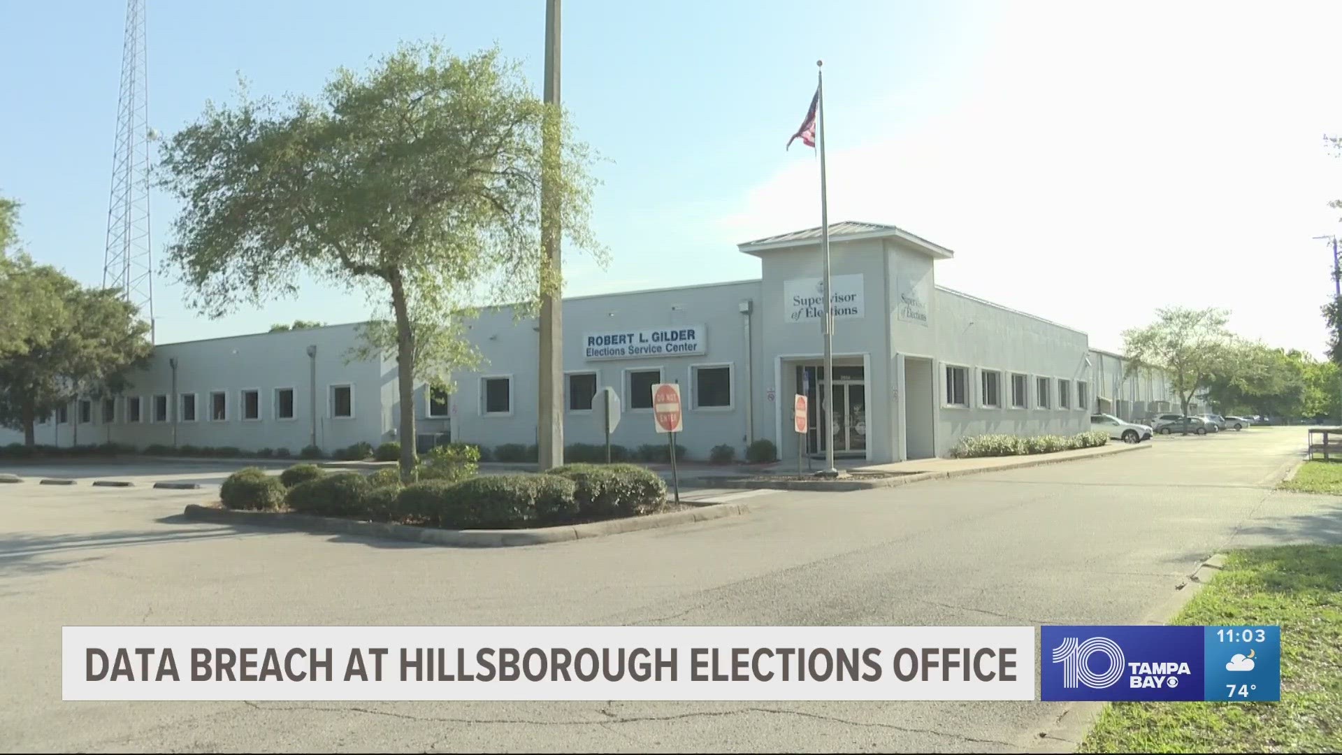 Officials believe the unauthorized user accessed Hillsborough County voters' social security or driver's license numbers.