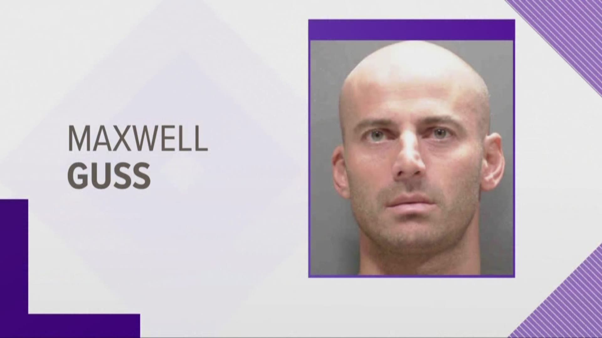 Police say Maxwell Guss inappropriately touched two students at Brooksville Middle School.