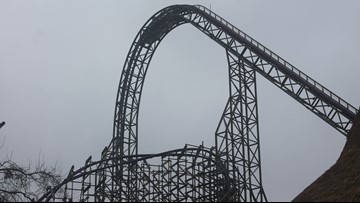 Busch Gardens Shows Off Almost Finished Iron Gwazi Coaster Solar