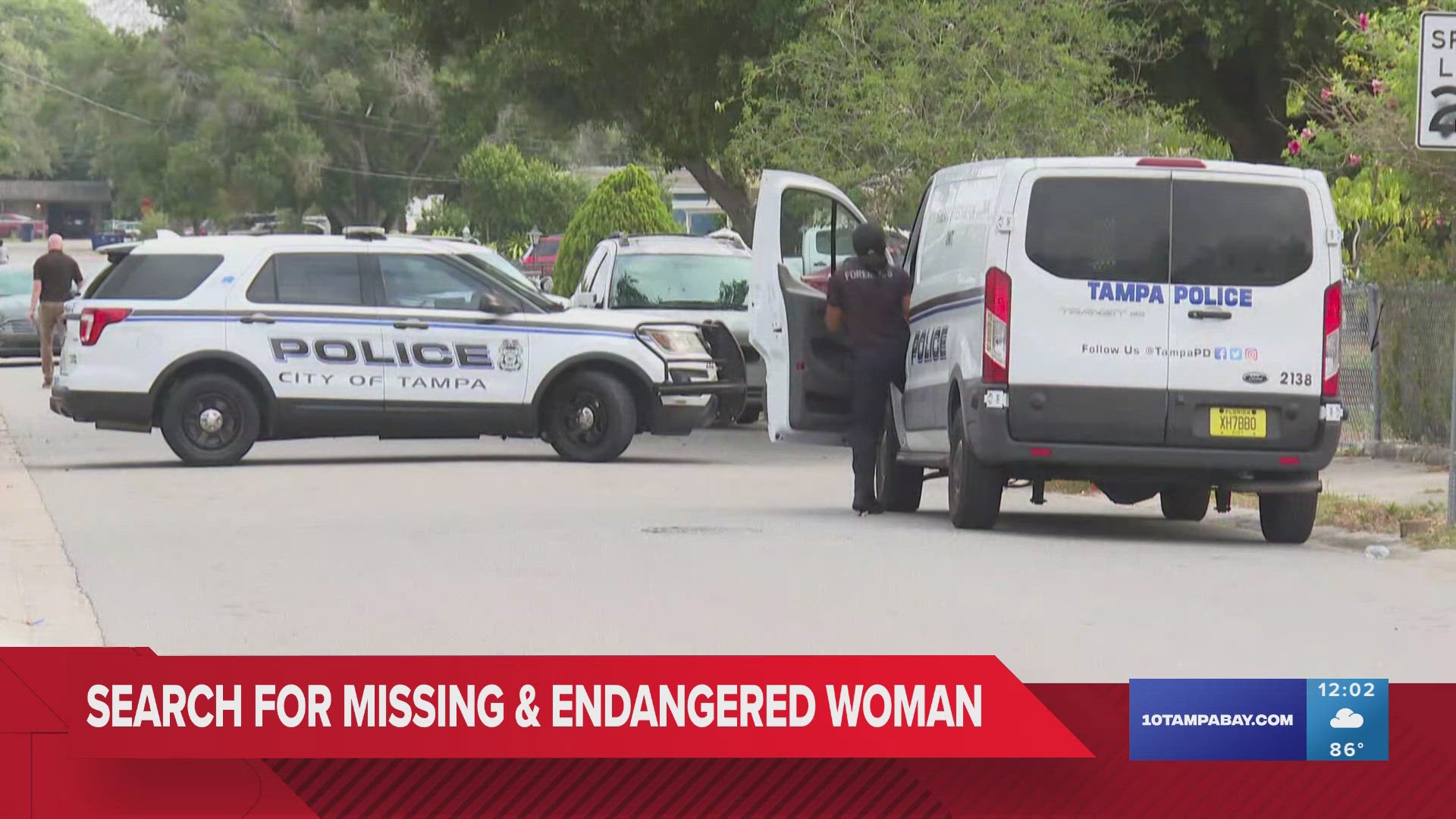 Officials say the man is connected to a now-deactivated Amber Alert for a 9-year-old girl, but that they are "deeply concerned" for the missing Tampa woman's safety.