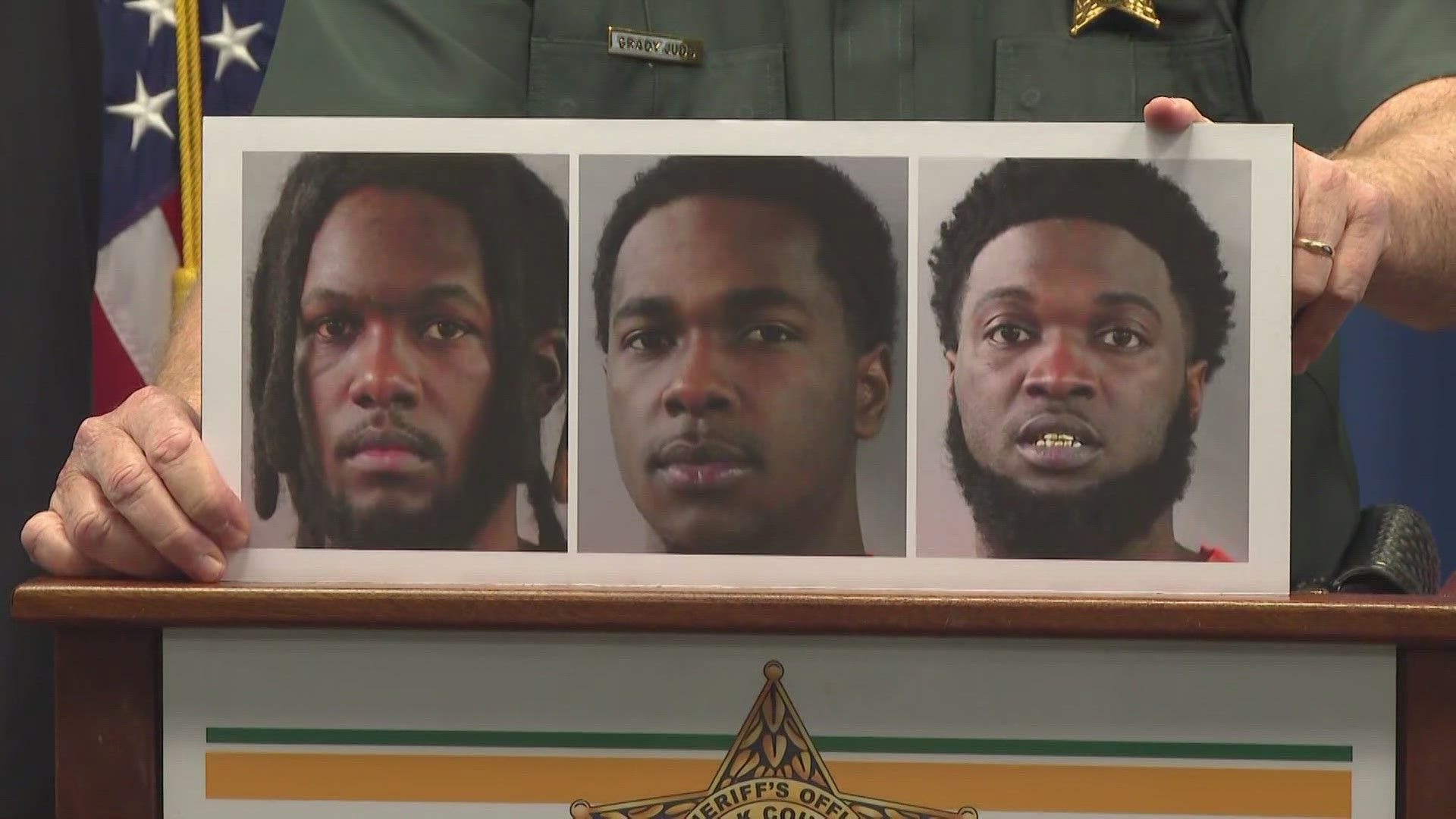 Three men were arrested in Polk County on check fraud charges to fund gang-related activities with more than 200 businesses and organizations defrauded.