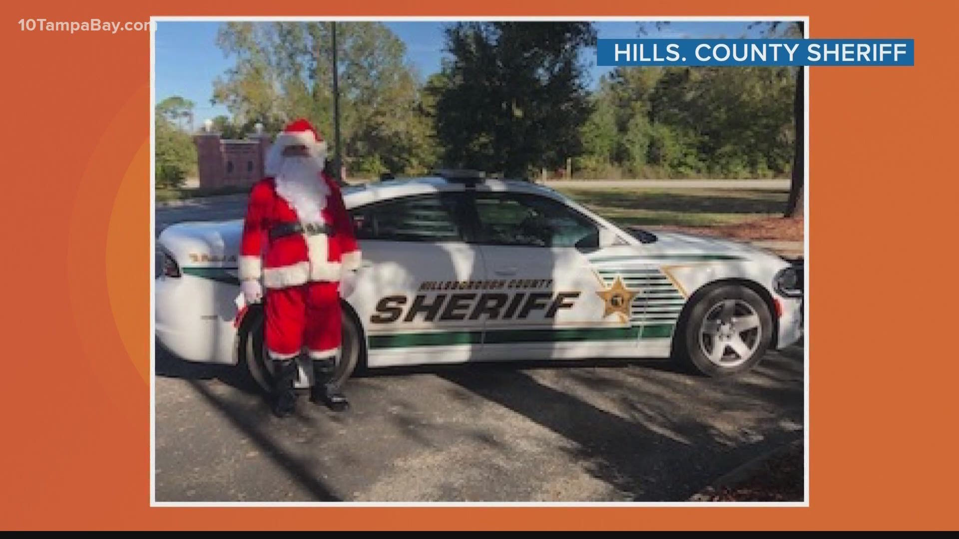 Residents of Baldomero Lopez State Veterans Home in Land O' Lakes got a special visit for the holidays.