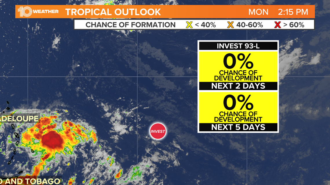 Tracking The Tropics: Invest 94-L Likely To Become A Depression | Wtsp.com