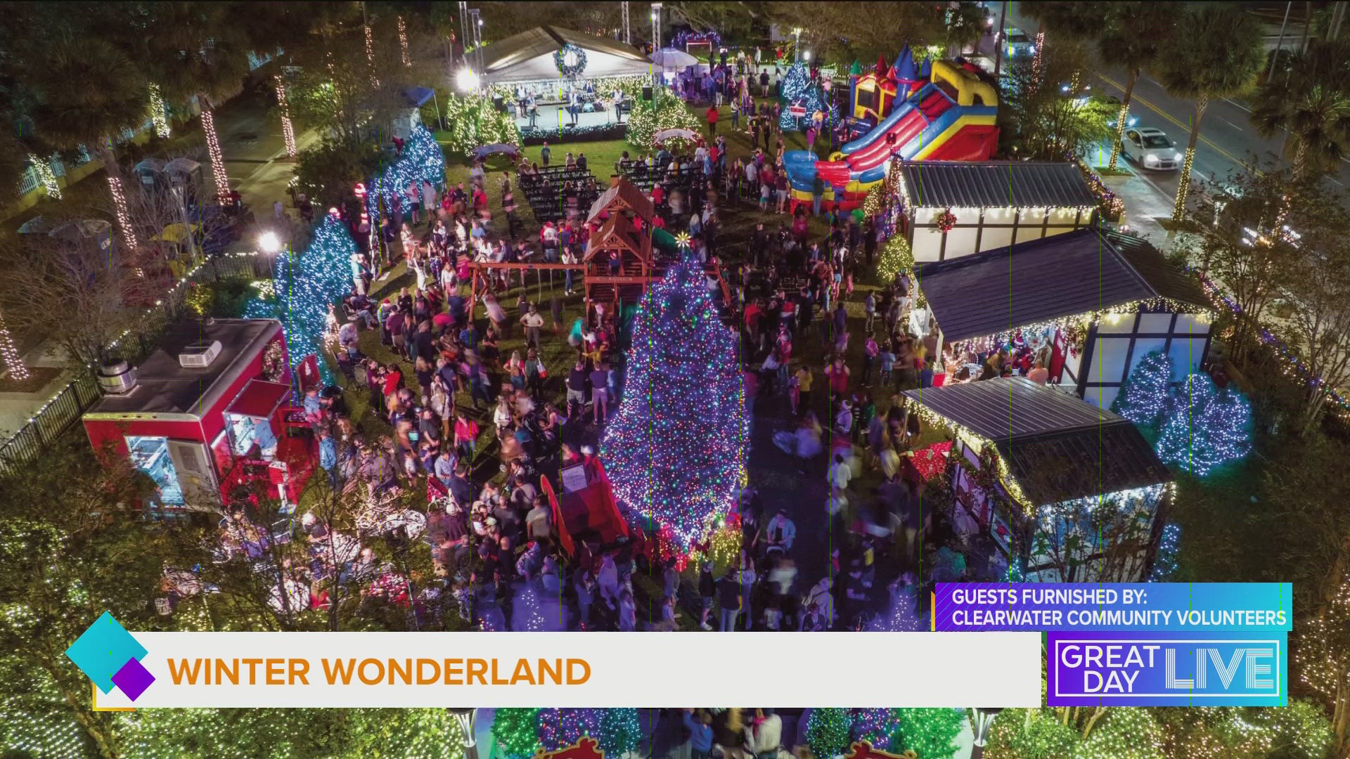 Visit Winter Wonderland in Clearwater to soak up the Holiday cheer!