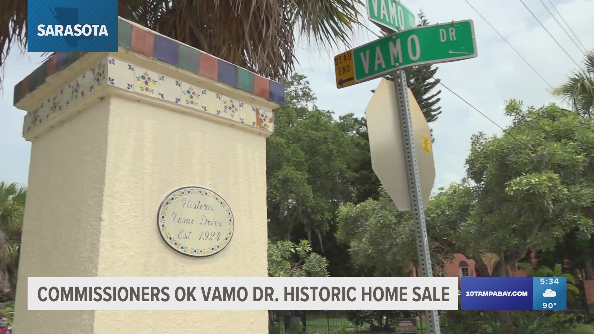 An old house was sold to save a historic home on Vamo Drive, and was OKed by county commissioners. Residents deemed it a win-win for neighbors and visitors.