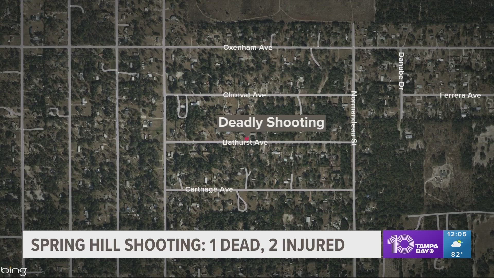 1 dead, 2 injured after shooting in Spring Hill | wtsp.com