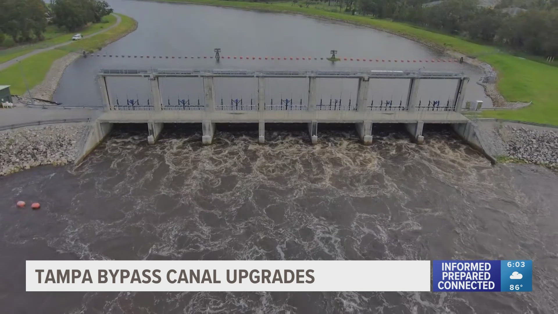 The canal, which diverts billions of gallons of water away from the Hillsborough River during hurricanes, played a crucial role when Hurricane Milton struck. 