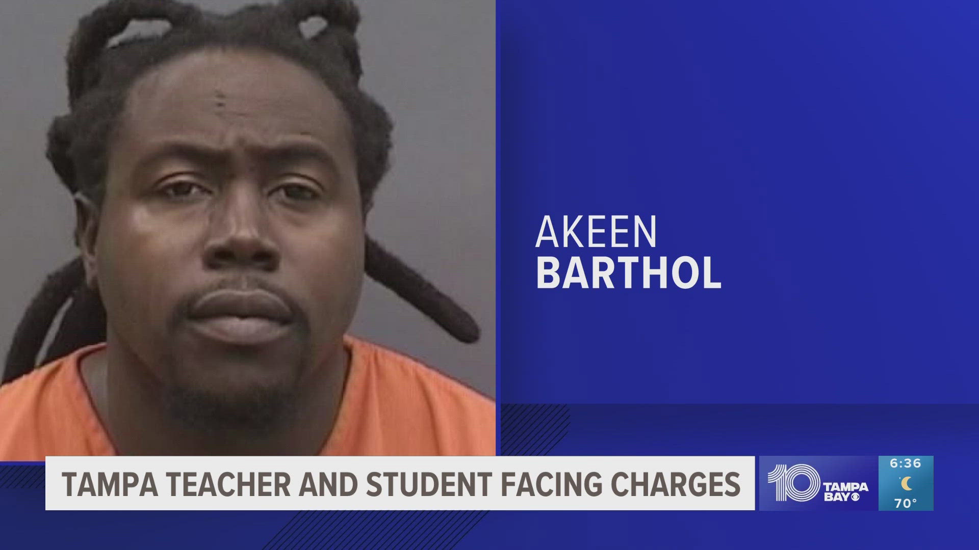 The teacher had the gun in his bag and the student stole it.