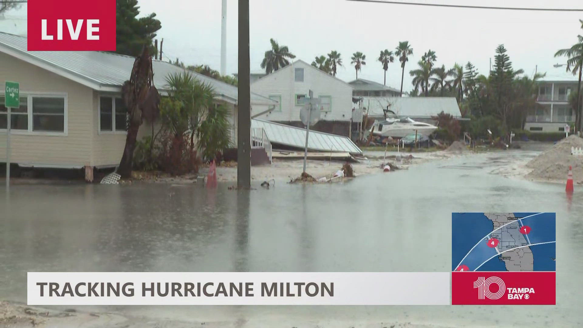 Manatee County is set to experience 6-10 inches of rain from Hurricane Milton.