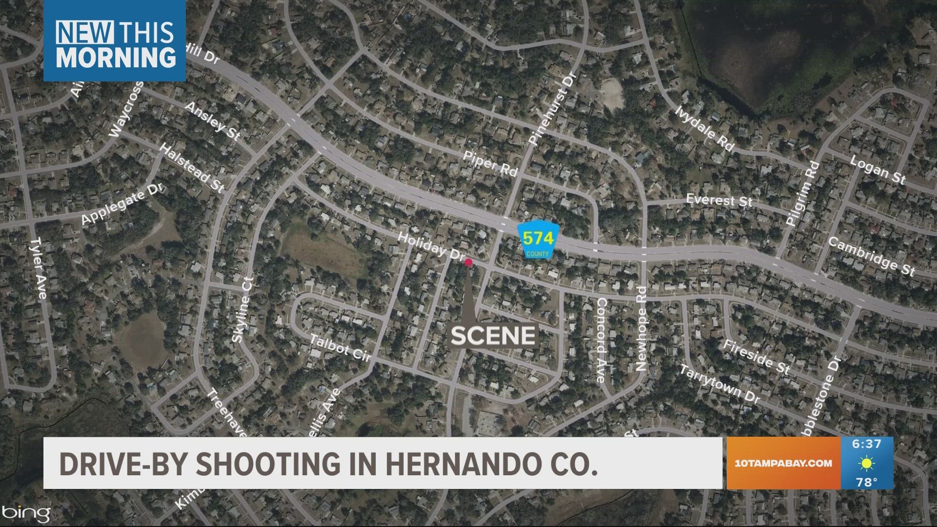 A shooting took place at an open house party at 4:30 a.m.