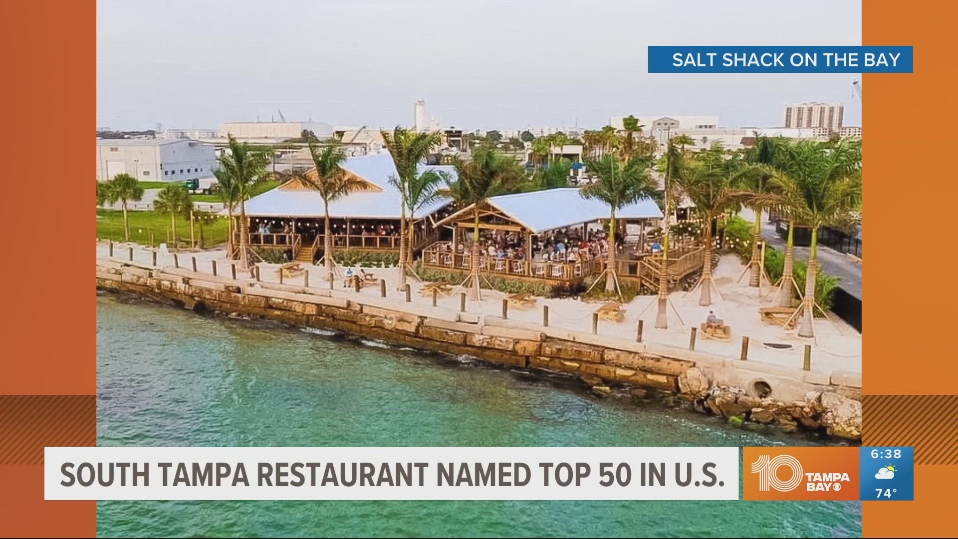 One local waterfront restaurant is making waves on The New York Times' ranking of America's best restaurants for 2023.