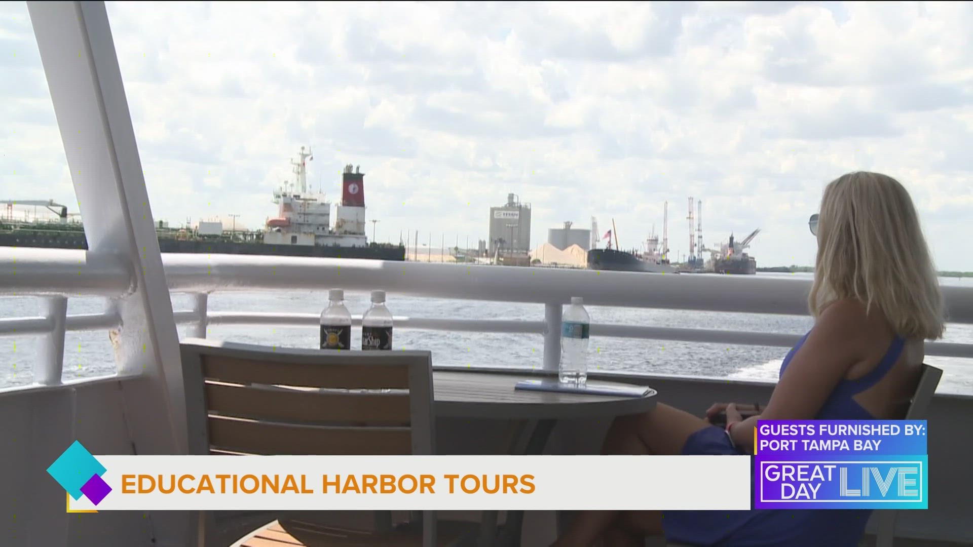 Port Tampa Bay hosts educational harbor tours that are completely free.