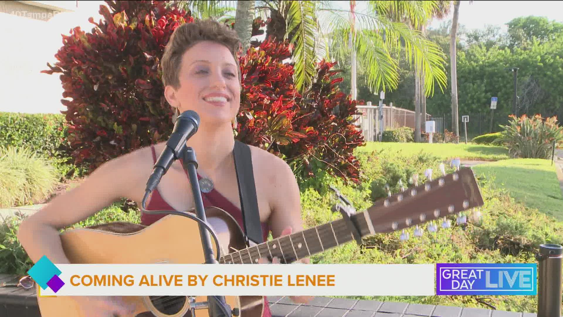 Christie Lenée, who is a graduate of Tampa's Blake High School, performs for GDL