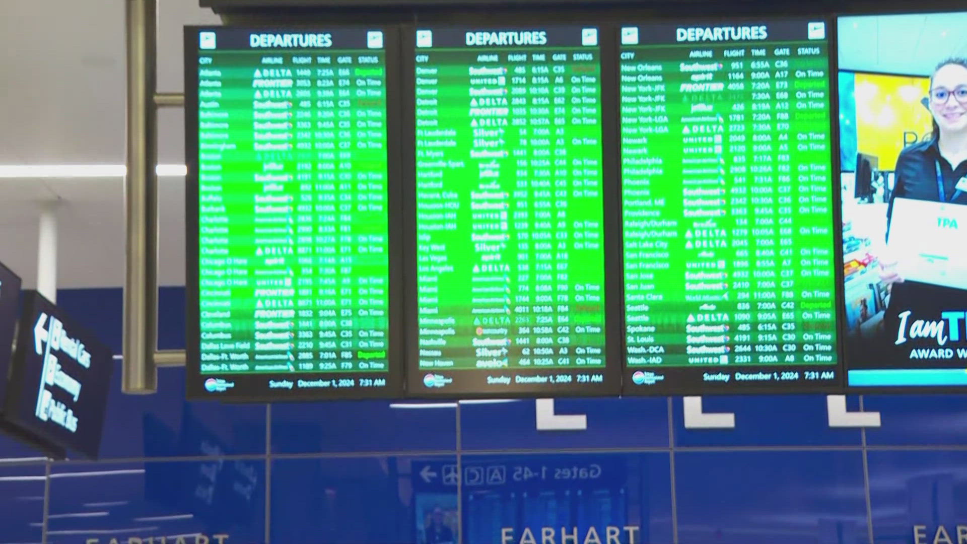 TSA predicts nearly 30 million passengers will fly nationwide today.