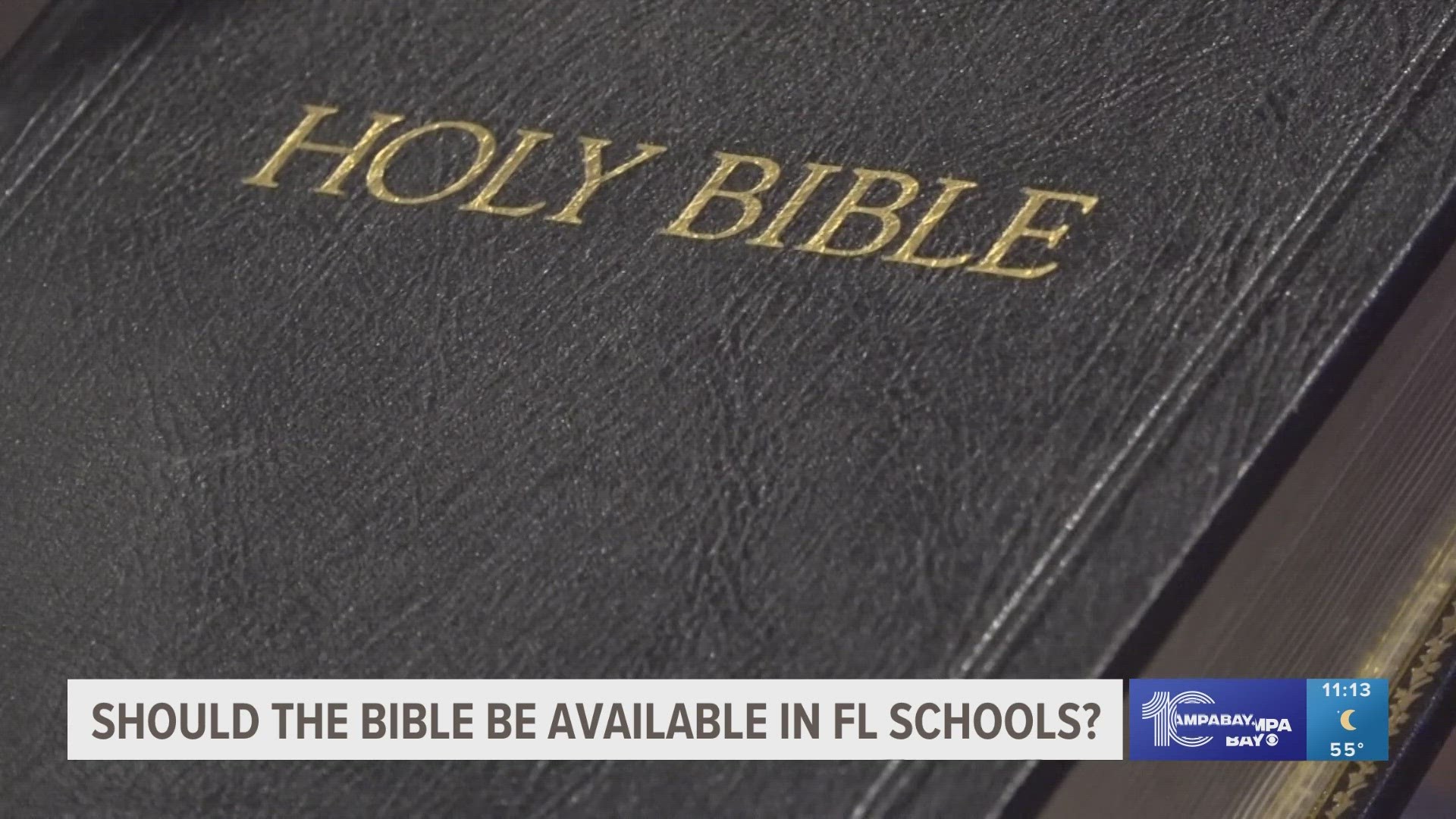 After some say recently passed education legislation targets minority and LGBTQ books, others are using it to file challenges against the Bible in schools.