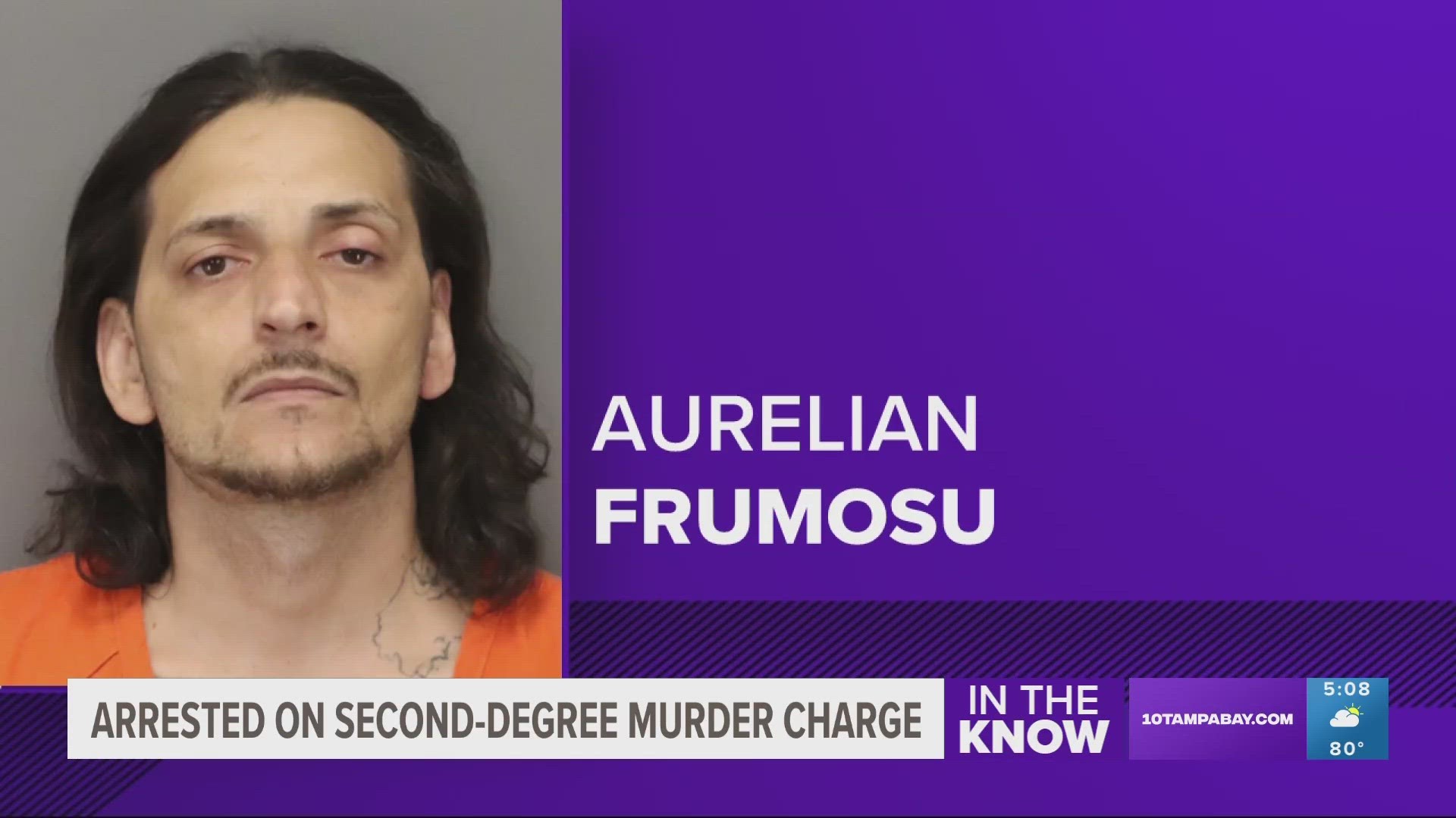 Aurelian Frumosu was charged with second-degree murder and armed burglary.