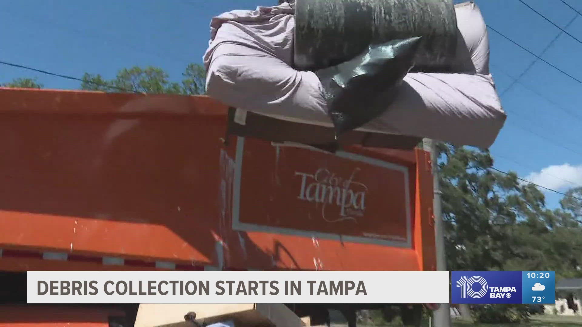 Cleanup efforts are underway after Hurricane Milton in the Tampa Bay area.