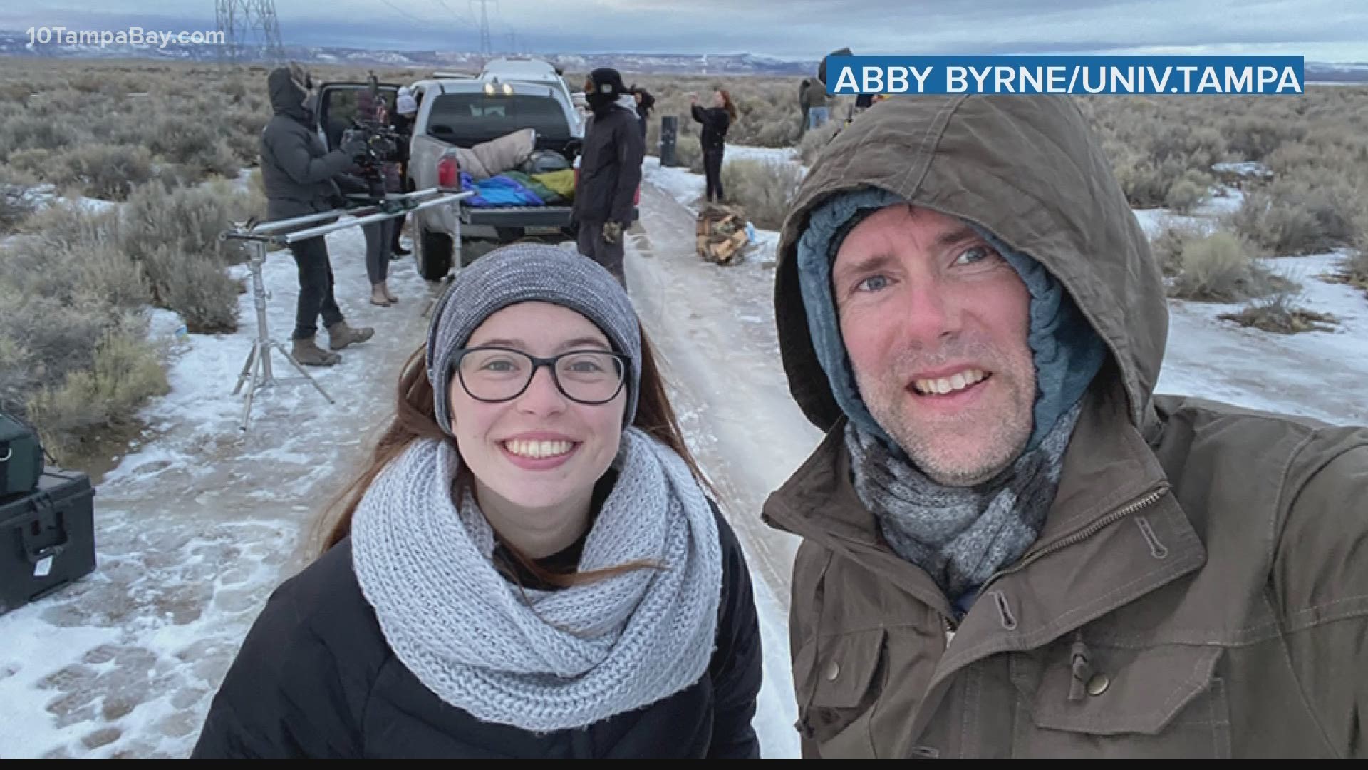Abby Byrne got to do a life-changing internship with a former UT alum during the COVID pandemic. It set her up for a career in film.