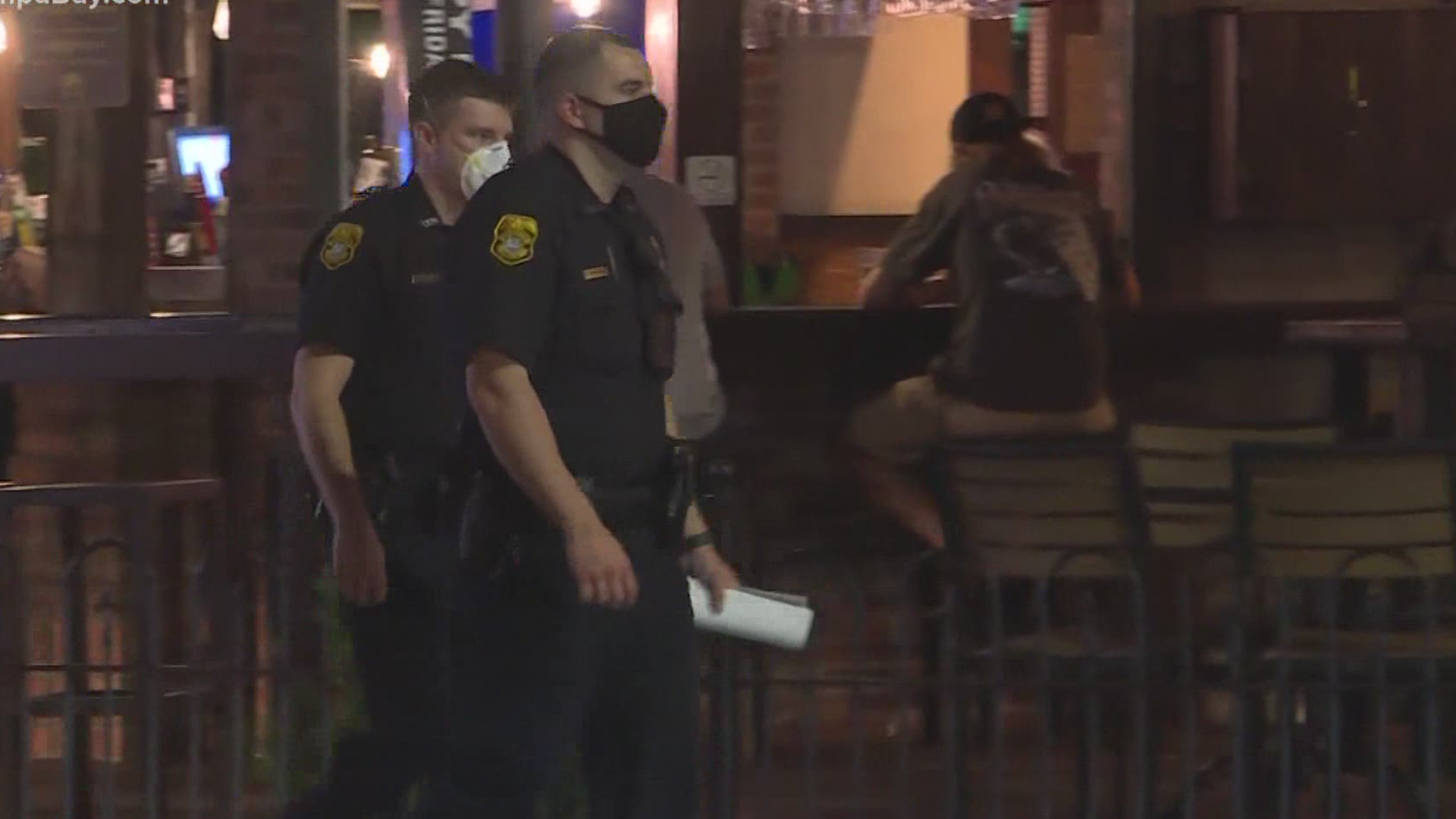 Tampa PD met with owners in SoHo and Ybor City tonight to discuss how to be compliant with the order.
