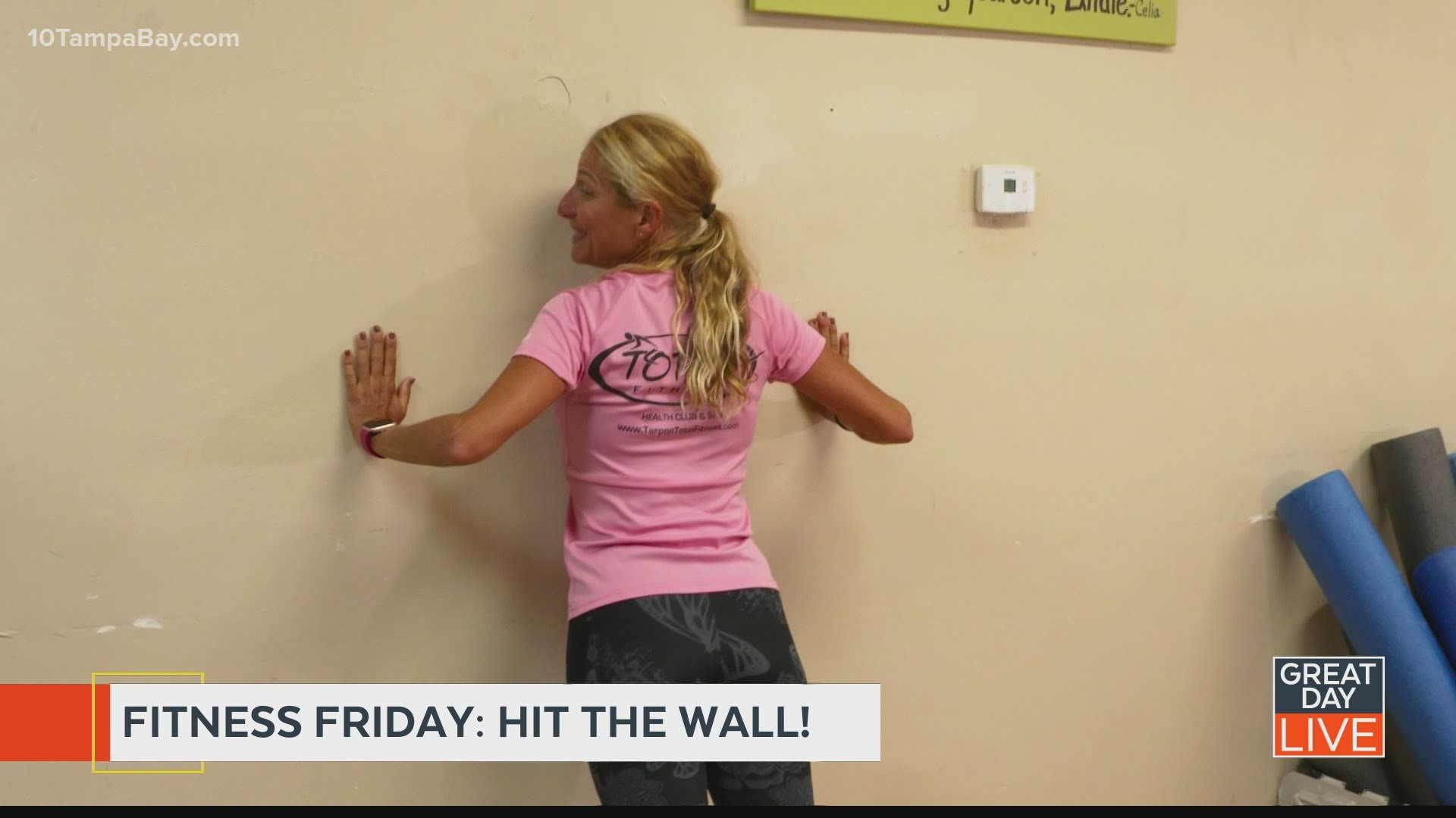 Fitness Friday: Hit the wall