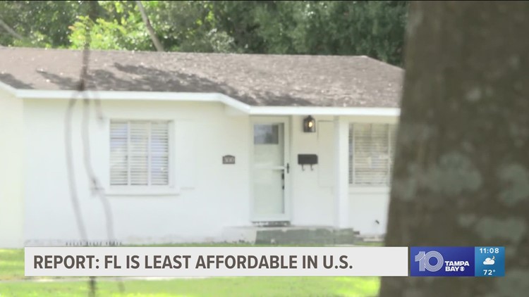 Florida reported to be least affordable state, Tampa Bay neighbors feel impact