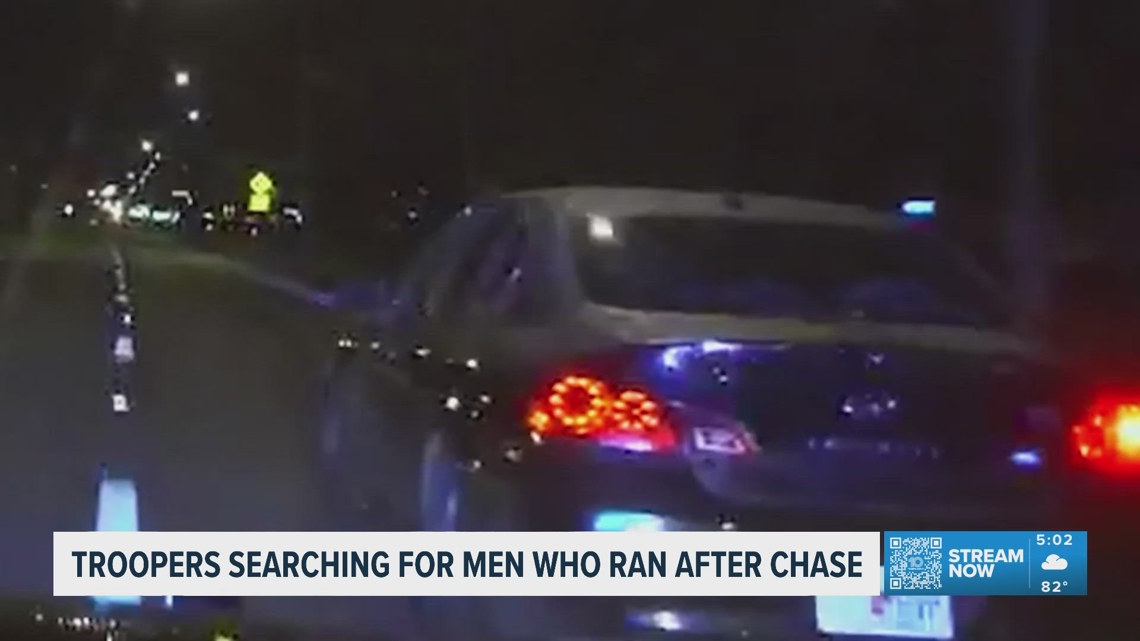 FHP searching for men who ran after chase in Riverview
