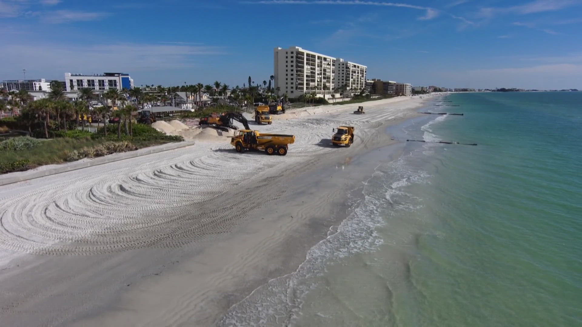 Scientists behind the study say it's projected that nearly 26% of the world’s beaches will be washed away by the end of the century.