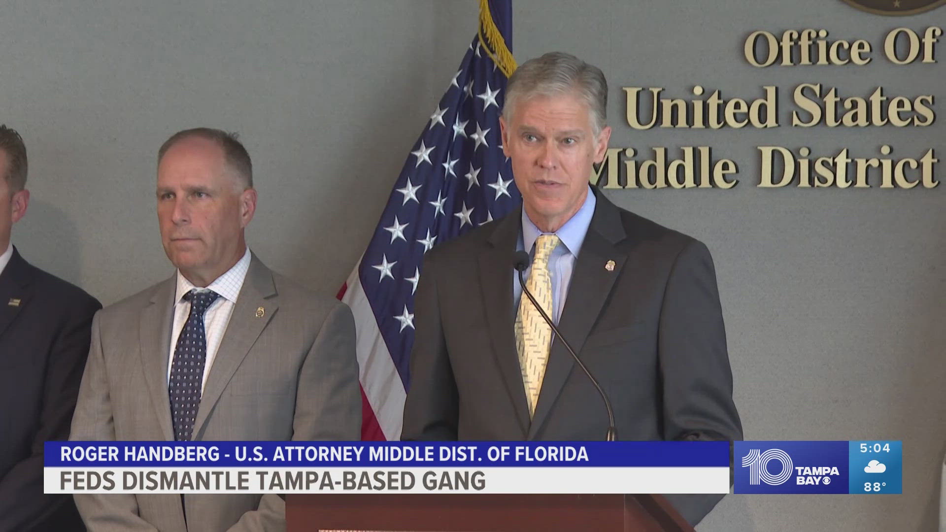 The six gang members were based in Tampa but committed crimes spanning the state and country, according to U.S. attorney.