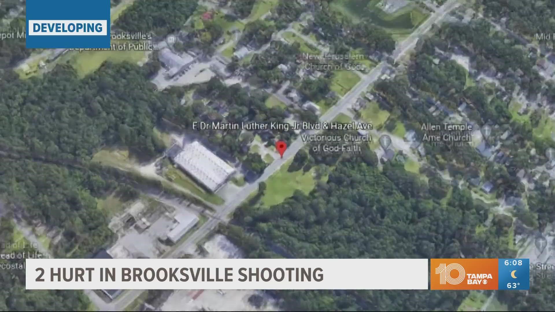 The unknown shooter was nowhere to be found, according to the sheriff's office.
