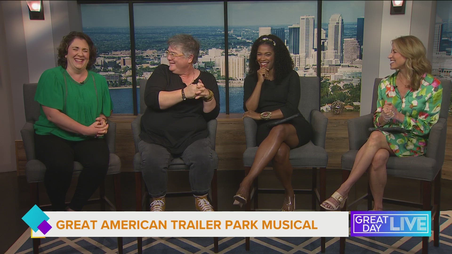 The Jerry Springer Show meets Broadway in the hilarious Stageworks Theatre production of The Great American Trailer Park Musical.