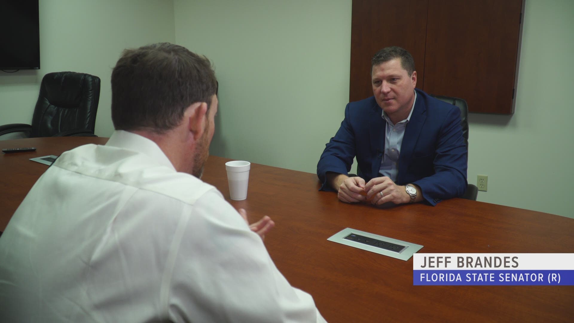 State Sen. Jeff Brandes (R) has concerns about what could happen in Pinellas County if a storm like Hurricane Michael were to hit, but he also has concerns about the cost associated with stronger building codes.