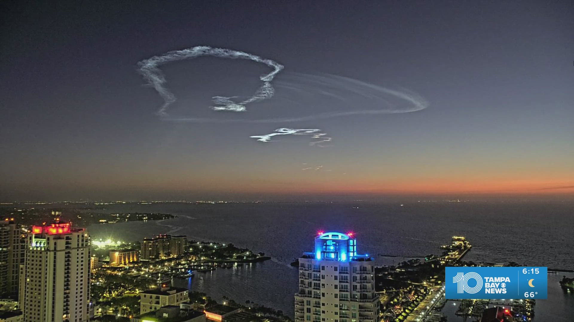 What was that 'cloud' hovering over Tampa Bay this morning? | wtsp.com