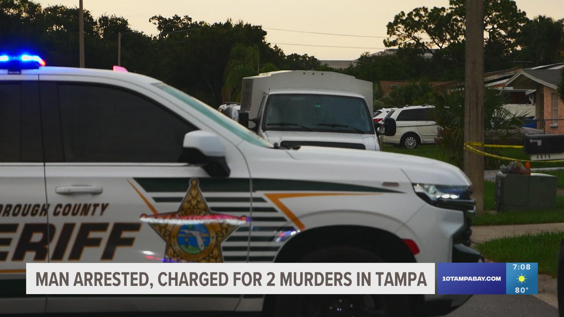 The suspect allegedly took the woman's car from the scene where deputies found her body before he got into a fight with another man, killing him.