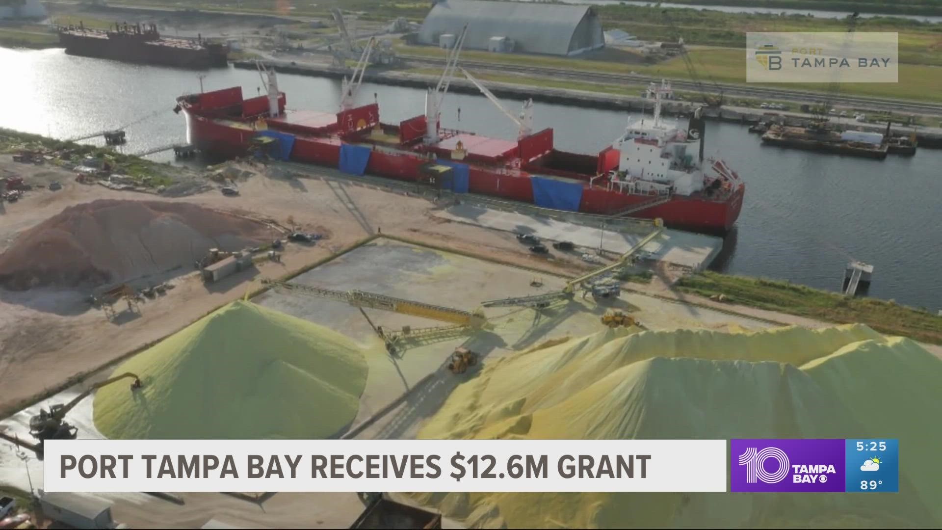 Earlier this month, the RAISE funding was announced in part to support the port's operations at the newly expanded Big Bend Channel.