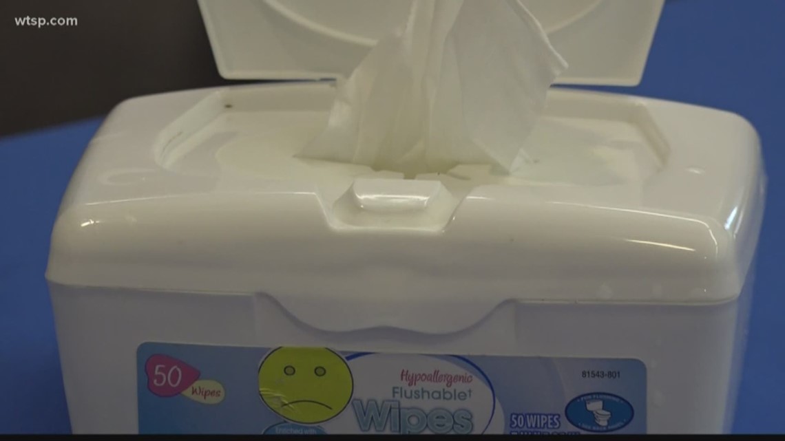 Using wipes while you can’t find toilet paper? Don’t flush! - WTSP.com