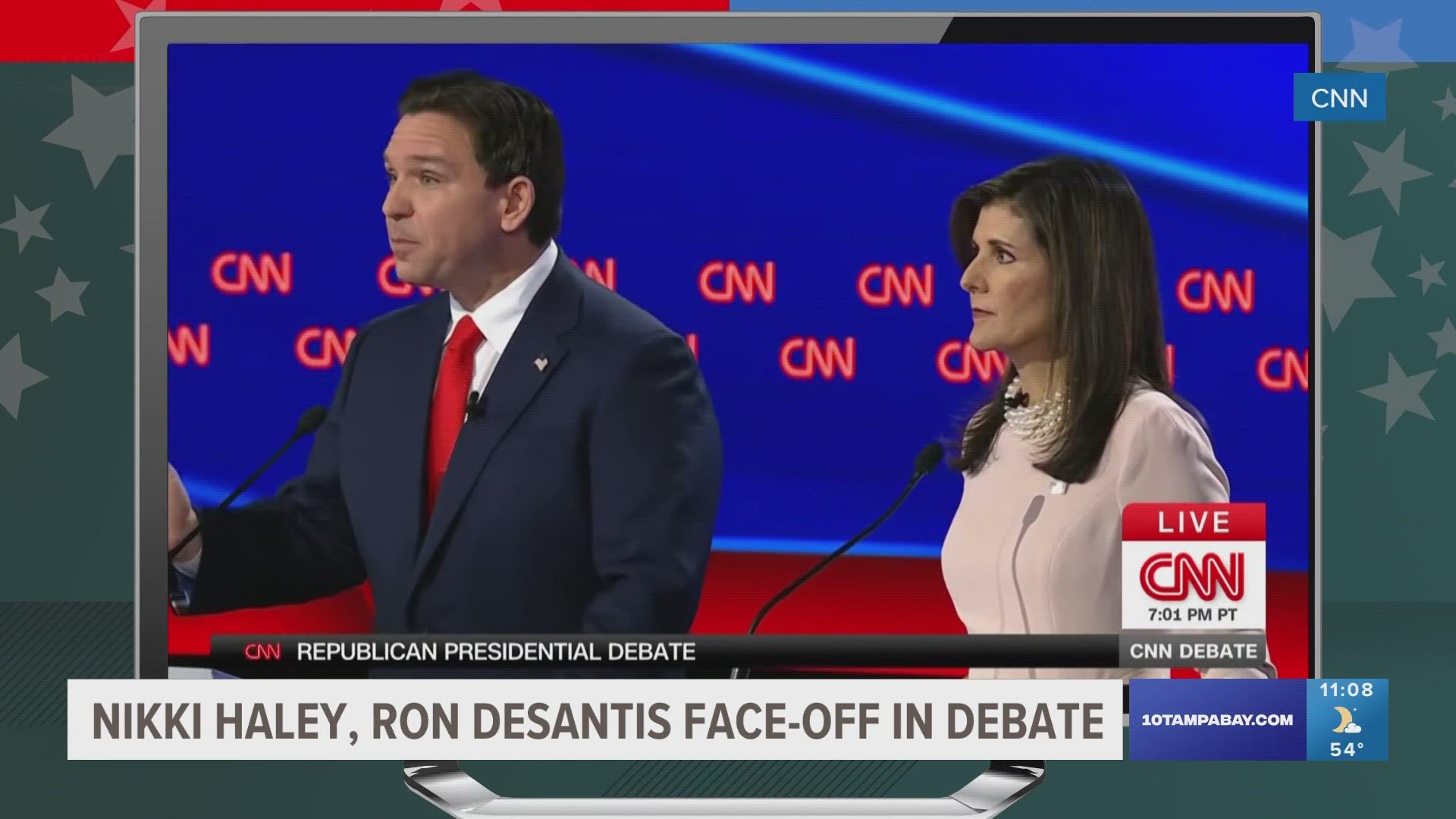 Haley and DeSantis meet in oneonone debate that could help decide the