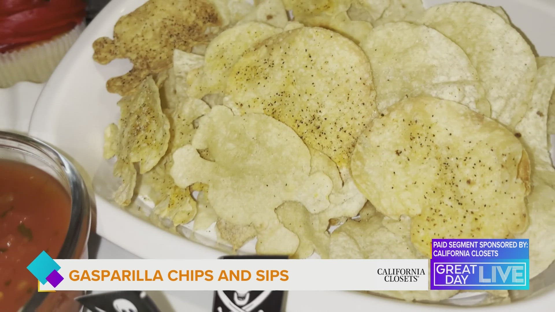 In this week's Host Help, Java shows us how to make some Gaspy chips and sips.