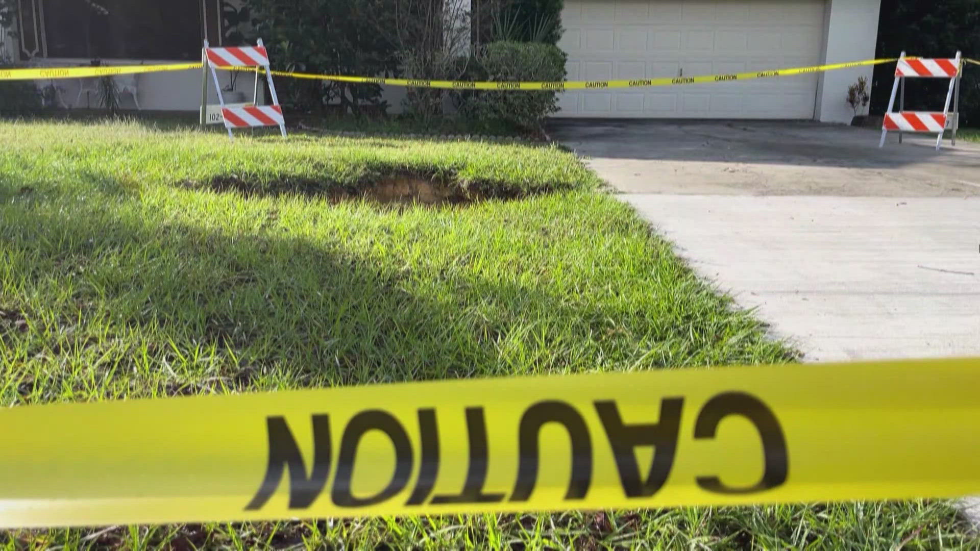 The same Highland City home experienced a sinkhole earlier this year.