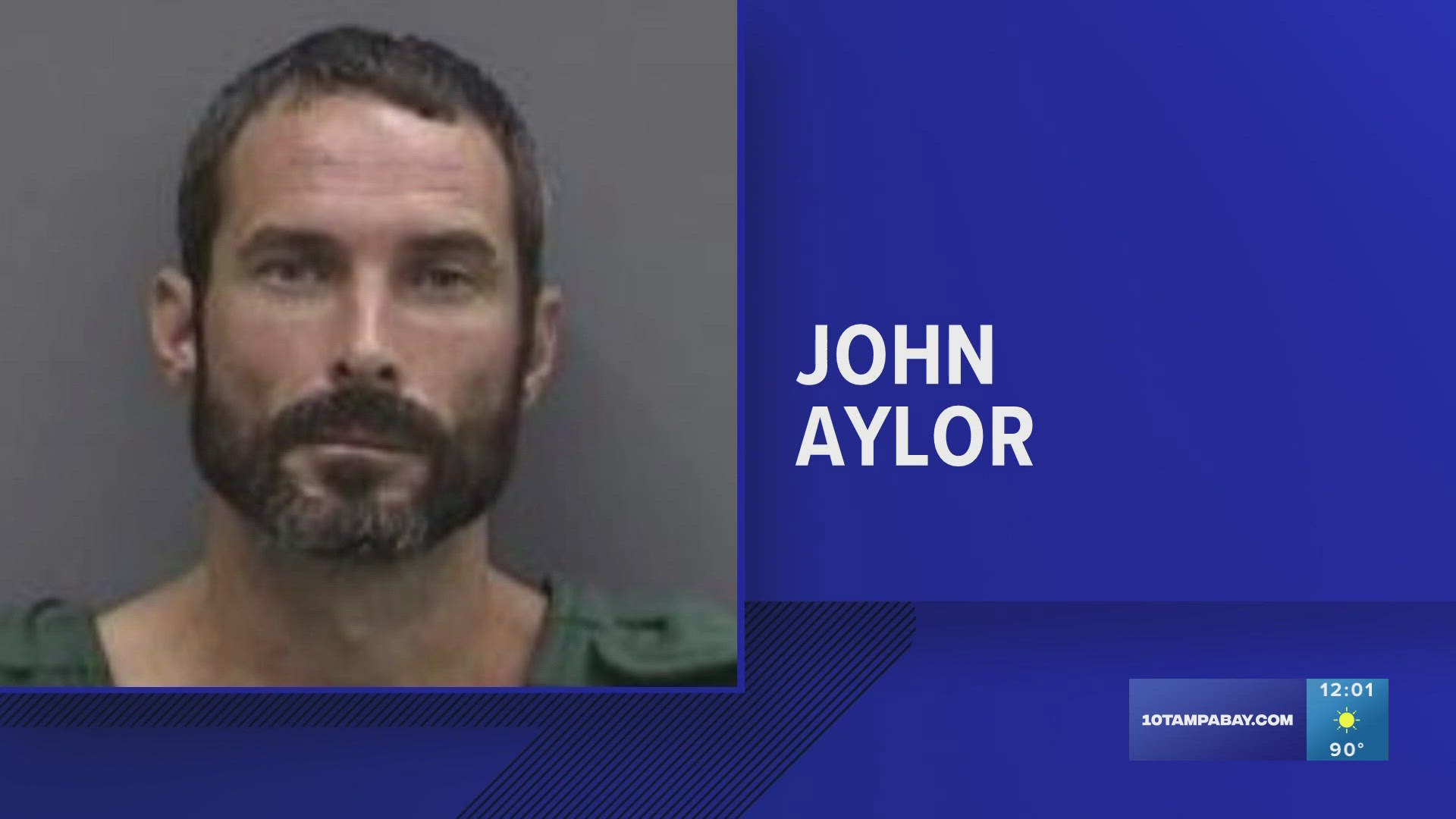 John Aylor was identified as a suspect not long after the stabbing, according to the sheriff's office.