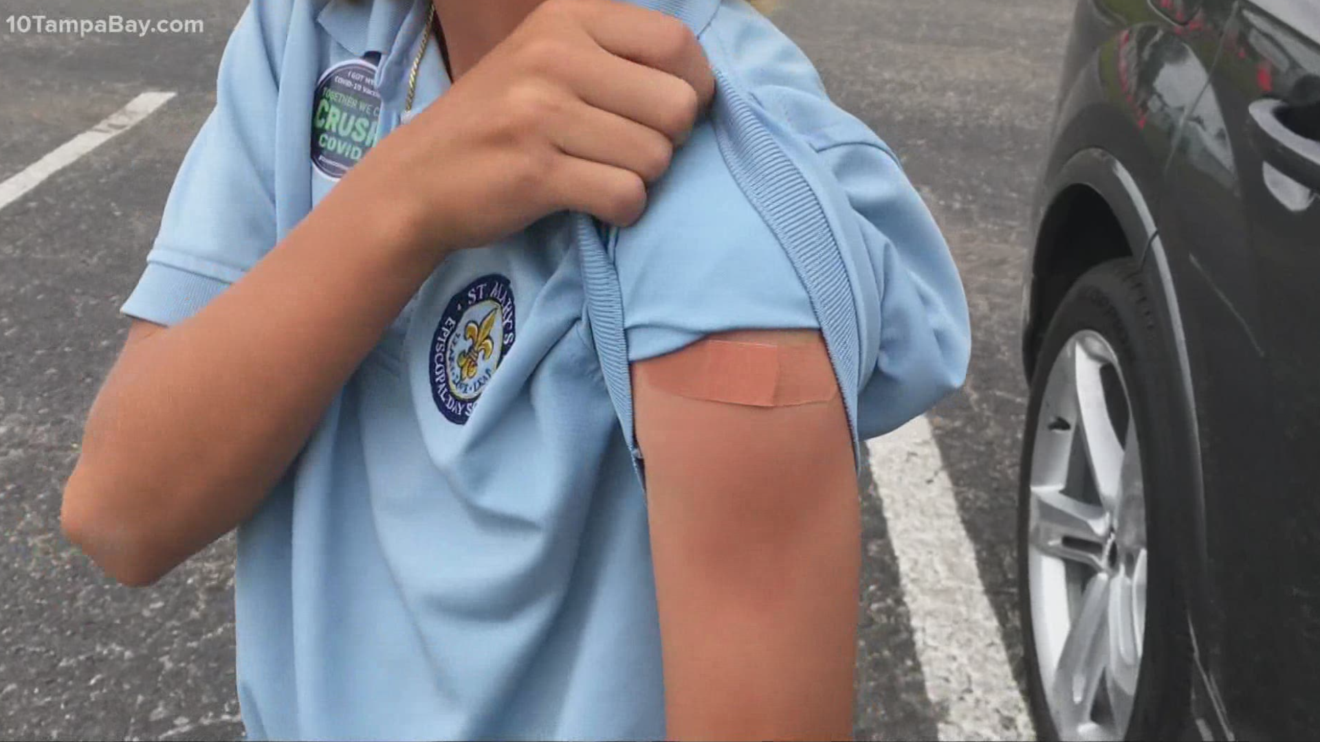 Thursday marked the first day that kids ages 12 to 15 could get the Pfizer vaccine.