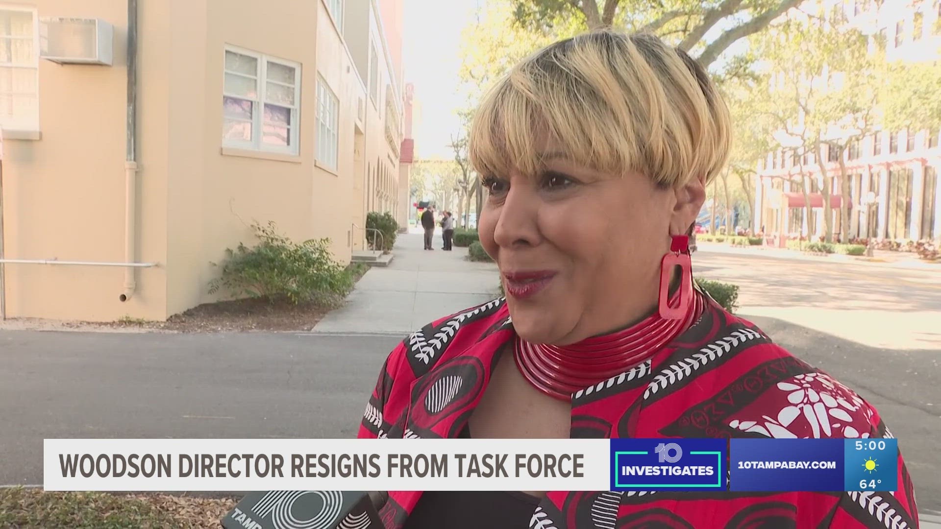 Terri Lipsey Scott, director of St. Pete’s Woodson Museum, confirmed her resignation from a new state task force due to a possible conflict of interest.