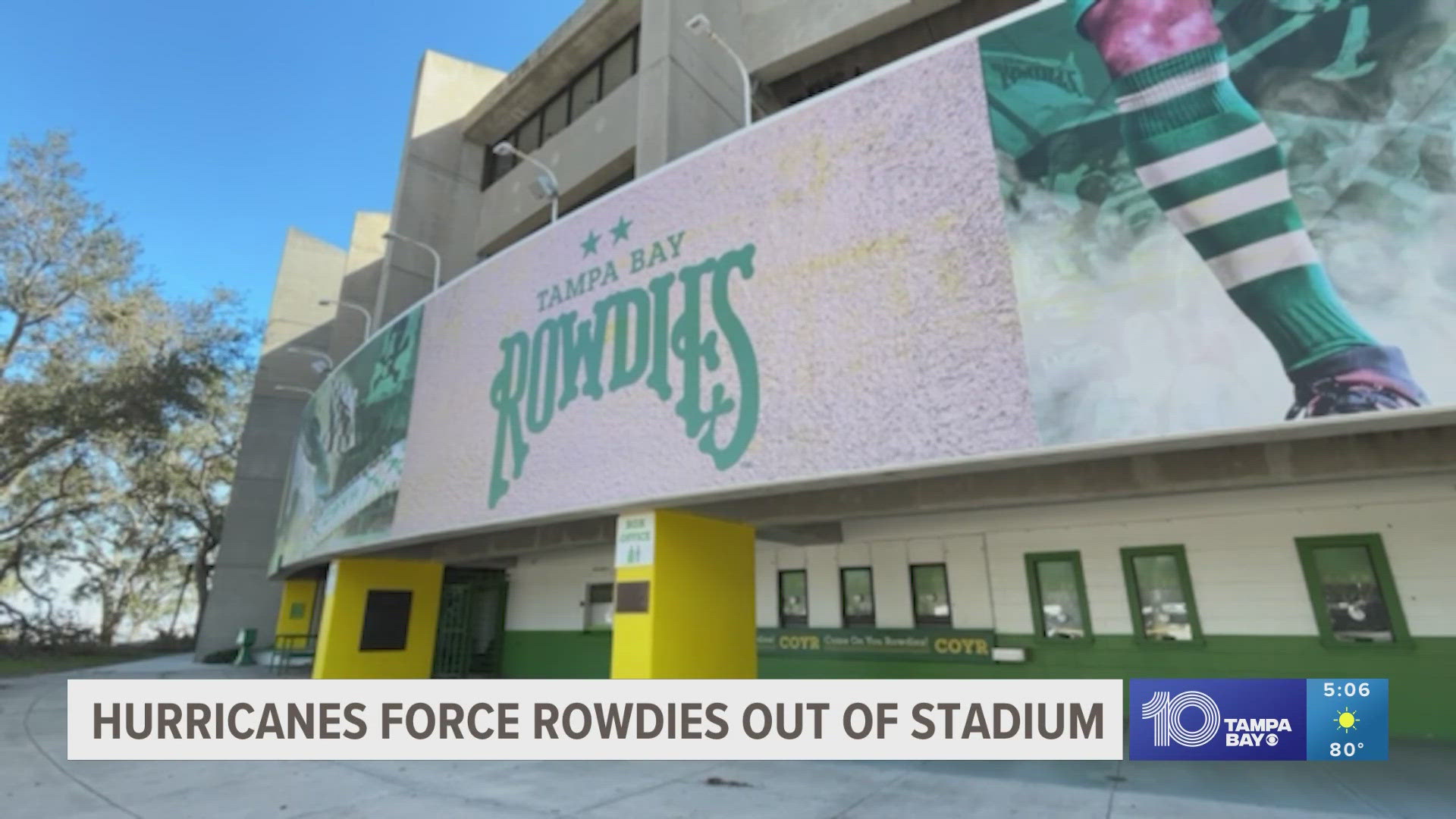 The Tampa Bay Rowdies' final two regular season matches will be played at IMG Academy in Bradenton, according to the team.