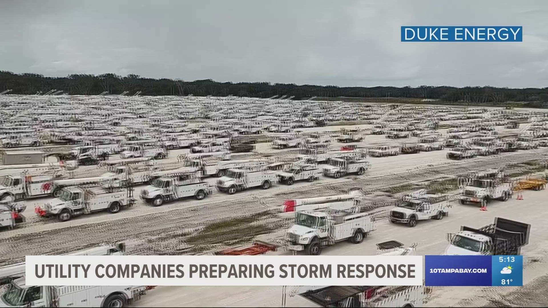 For Duke Energy, it includes getting staging sites ready, putting up stronger poles and expanding technology to limit outages.