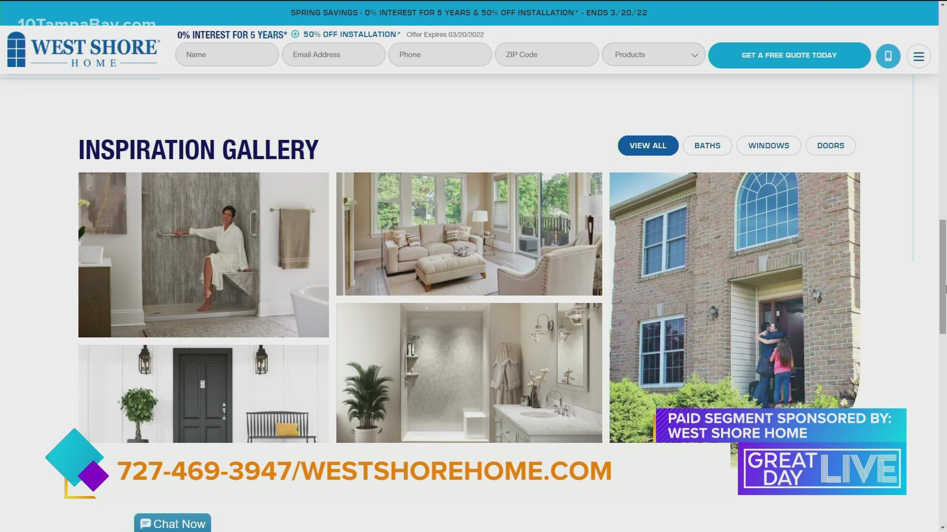 Paid segment sponsored by West Shore Home