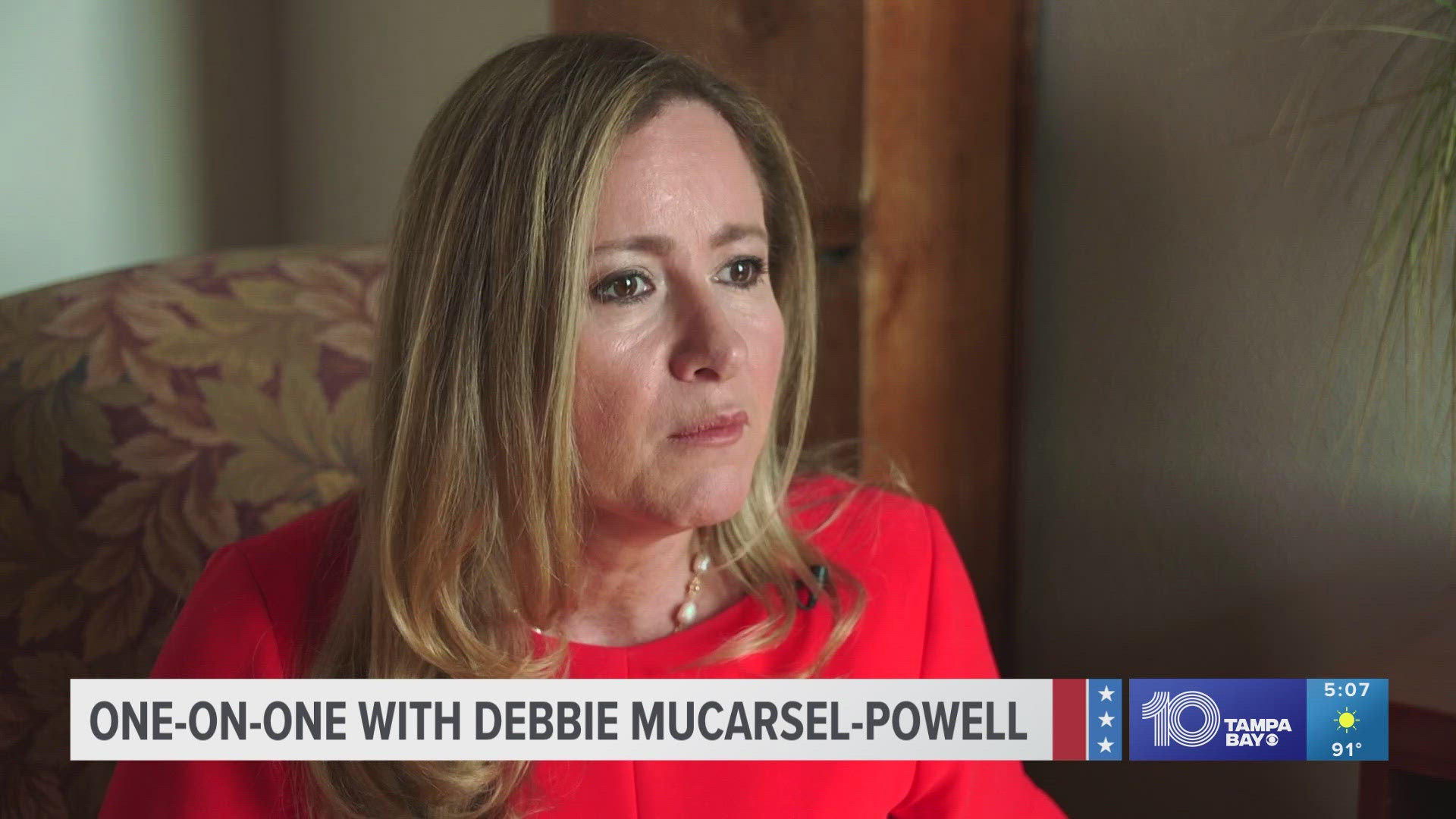 Senate Democratic nominee Mucarsel-Powell disagrees with Biden, saying Florida needs to be fought for by the democrats.