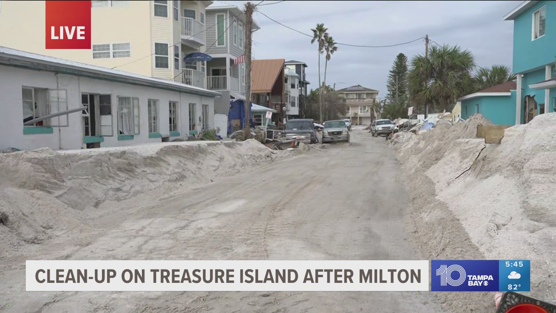 People living in Pinellas County's barrier islands say they've never seen anything like it.