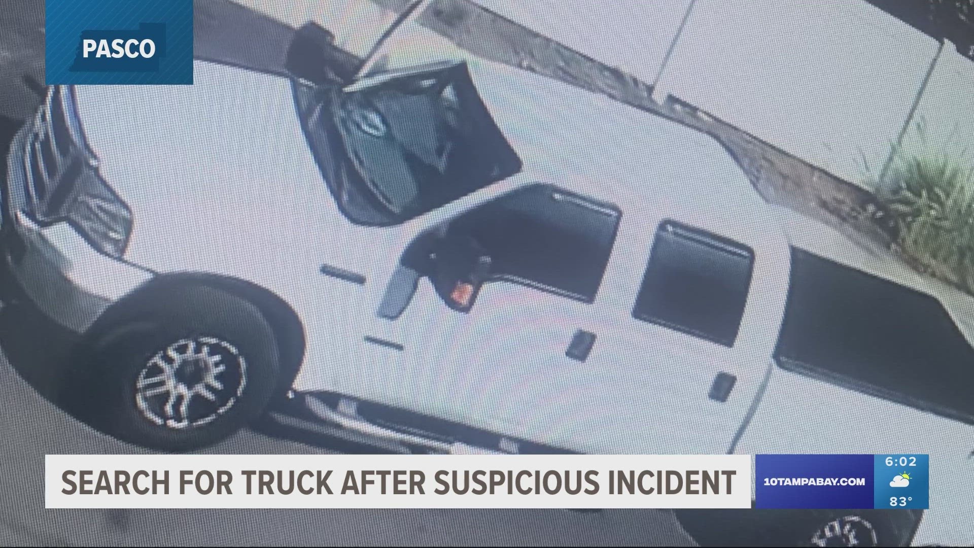 Anyone who has seen this truck is asked to call the New Port Richey Police Department.