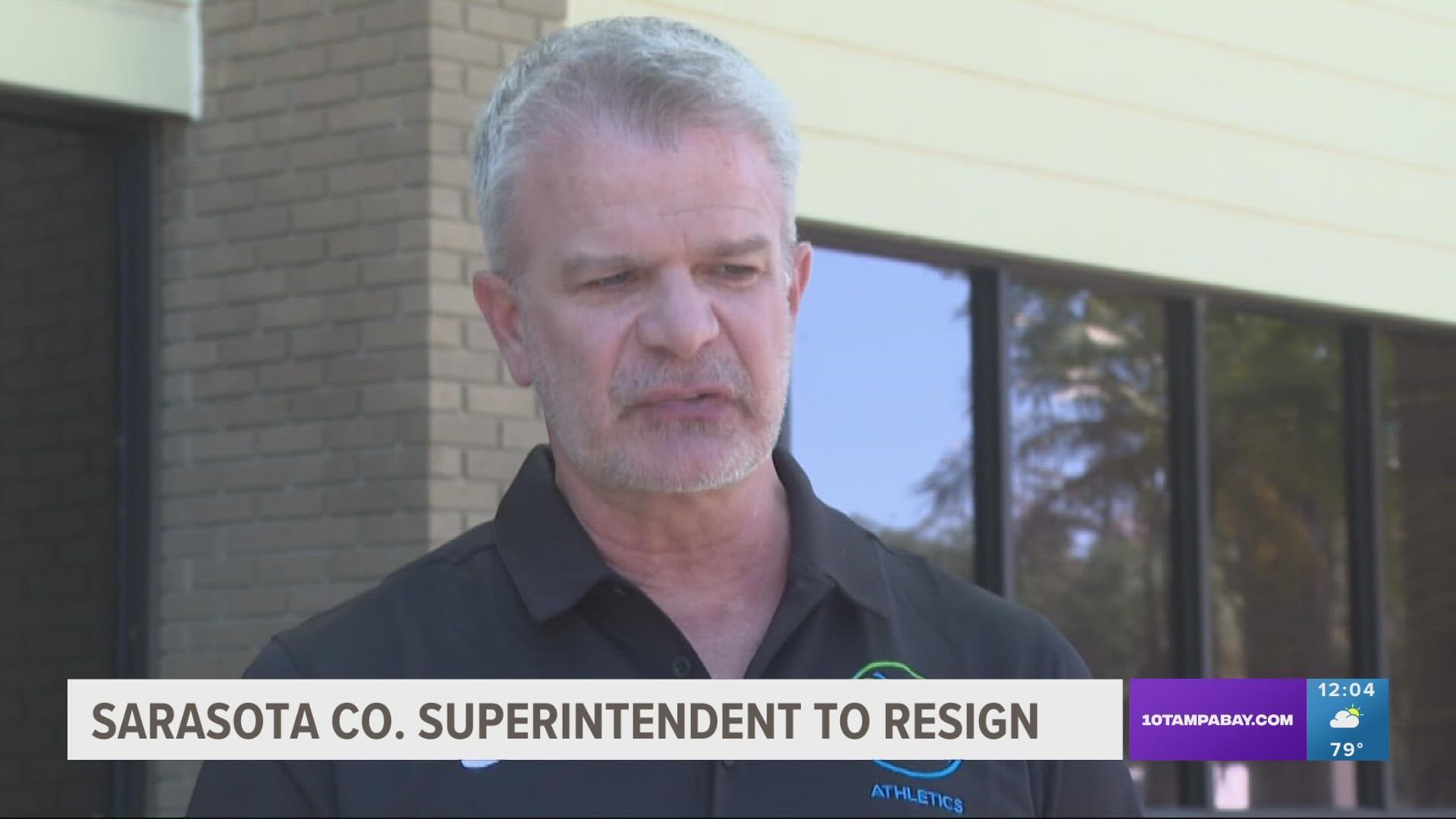 Sarasota County Schools Superintendent Brennan Asplen announced on Monday that he has agreed to step away from the school district.