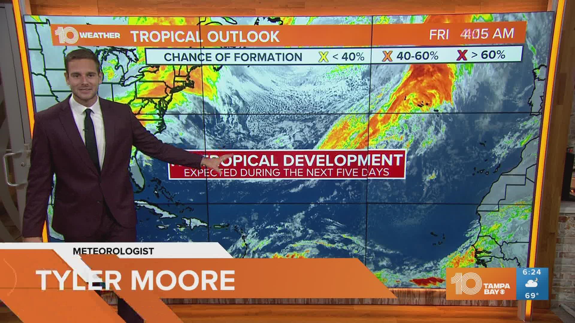 Tracking the Tropics No development expected as hurricane season nears