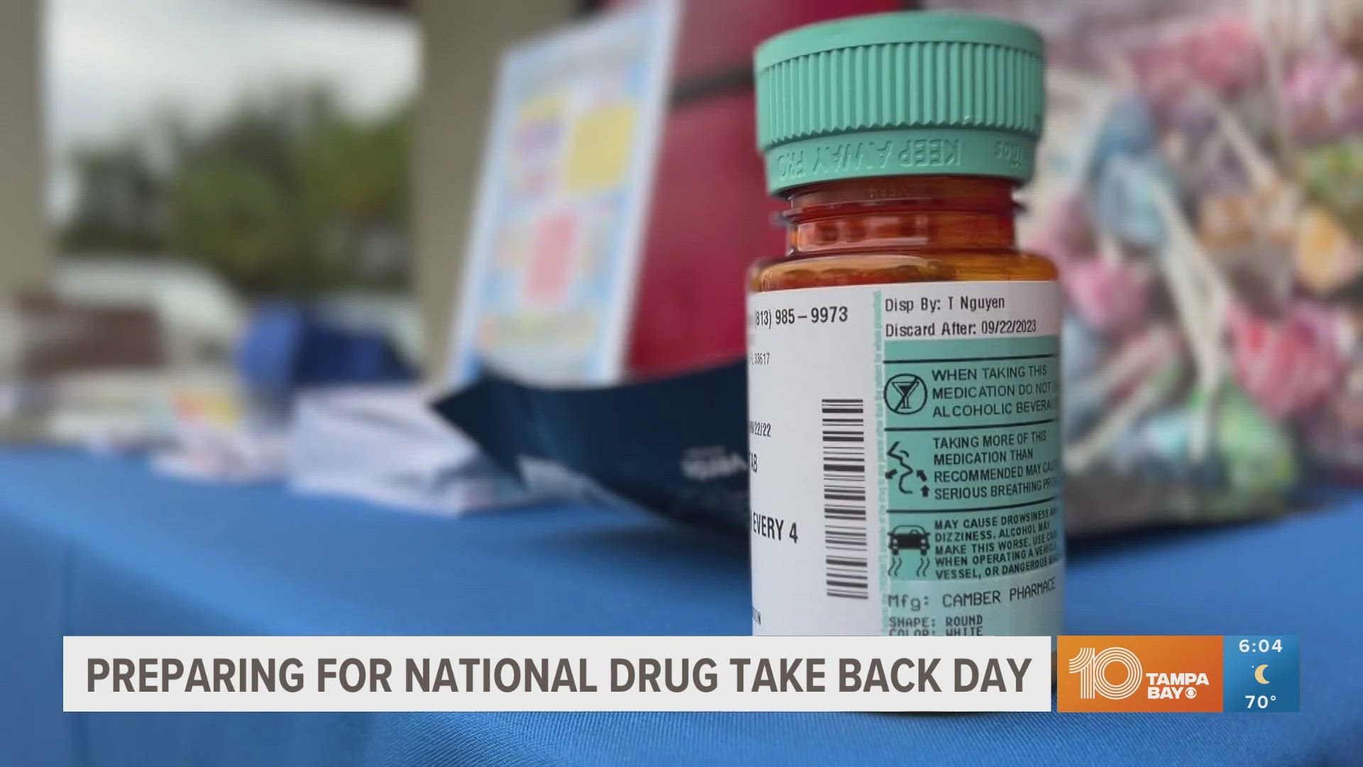 Saturday is National Drug Take Back Day and Brandon Hospital in Hillsborough County is playing a critical role in this initiative.